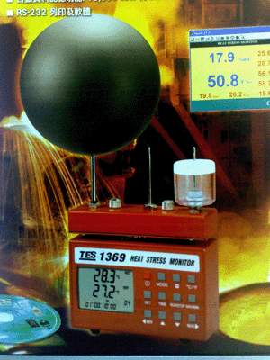 TES-1369热指数仪/高温环境热压力监视记录器