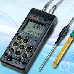 便携式防水型酸碱度pH计/mV测定仪HI-9025